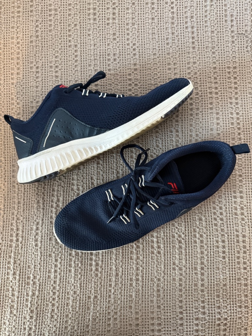 Fila Navy and White Men's Athletic Sneakers